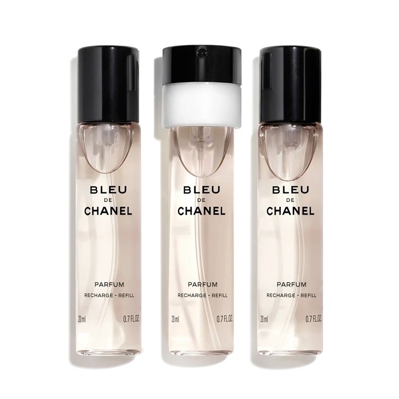 Chanel BLEU PARFUM Twist and Spray REFILL - 3x20ml