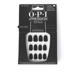O.P.I OPI xPRESS/ON Artificial Nails Iconic Shades Lady in Black 30 u