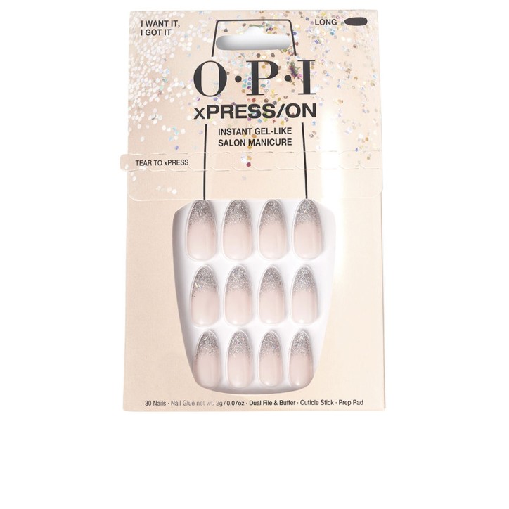 OPI xPRESS/ON Artificial Nails Nail Art I Want It, I Got It 30 u