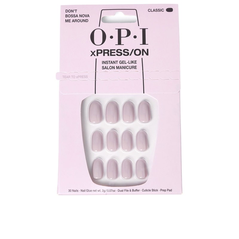 O.P.I OPI xPRESS/ON Artificial Nails Iconic Shades Don’t Bossa Nova Me Around 30 u