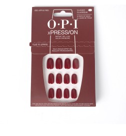 O.P.I OPI xPRESS/ON Artificial Nails Iconic Shades Big Apple Red 30 u