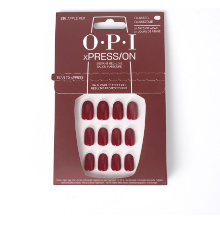 O.P.I OPI xPRESS/ON Artificial Nails Iconic Shades Big Apple Red 30 u