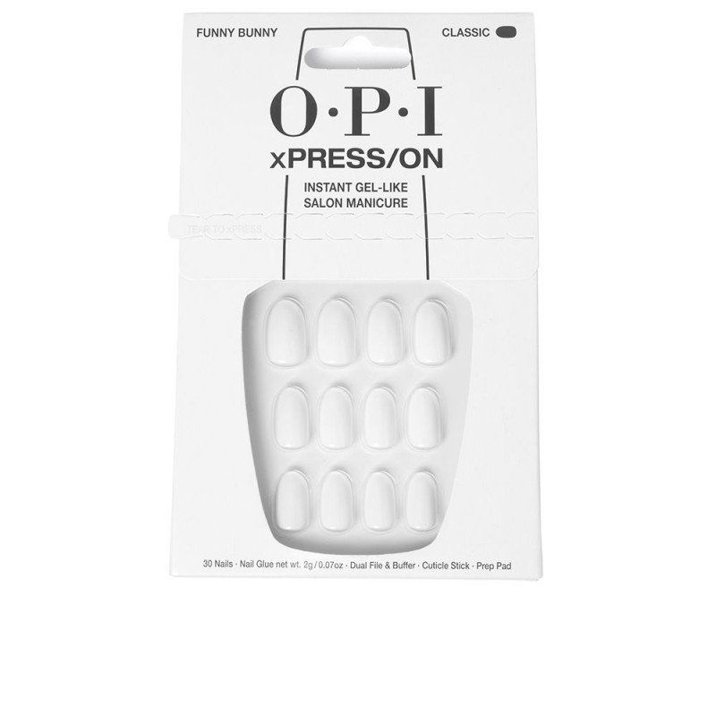 O.P.I OPI xPRESS/ON Artificial Nails Iconic Shades Funny Bunny 30 u