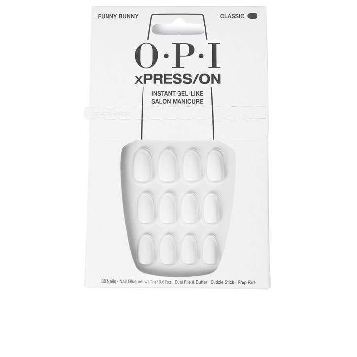 OPI xPRESS/ON Artificial Nails Iconic Shades Funny Bunny 30 u