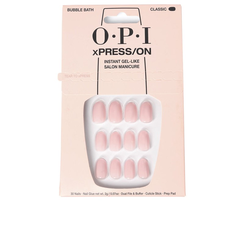 O.P.I OPI xPRESS/ON Artificial Nails Iconic Shades Bubble Bath 30 u
