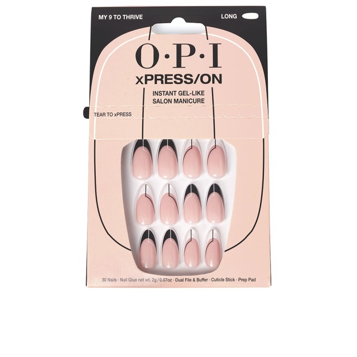 OPI xPRESS/ON Artificial Nails Nail Art My 9 To Thrive 30 u