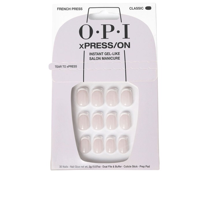 OPI xPRESS/ON Artificial Nails Nail Art French Press 30 u
