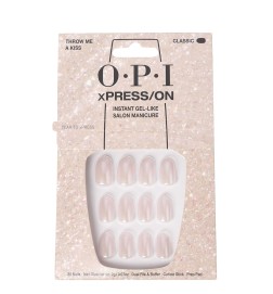 O.P.I OPI xPRESS/ON Artificial Nails Iconic Shades Throw Me a Kiss 30 u