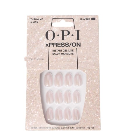 O.P.I OPI xPRESS/ON Artificial Nails Iconic Shades Throw Me a Kiss 30 u