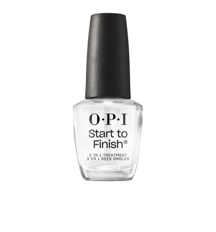 O.P.I START TO FINISH 3 in 1 Base treatment, top coat and strengthener 15ml