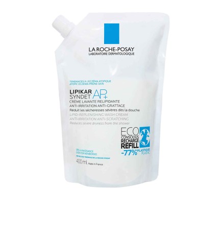 La Roche Posay LIPIKAR SYNDET AP+ creme lavante relipidante REFILL - 100ml