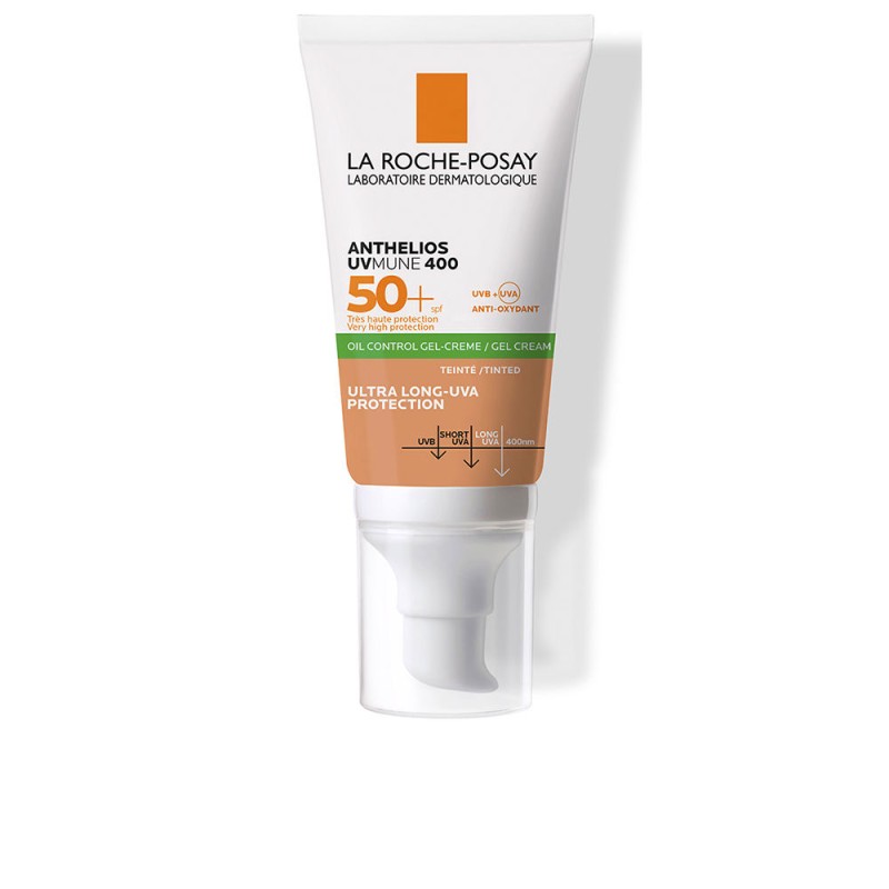 La Roche Posay ANTHELIOS UVMUNE 400 oil control gel-crema con color SPF50+ 50 ml