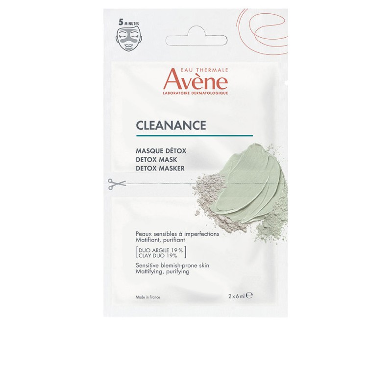 Avène CLEANANCE detox mask 2 x 6 ml
