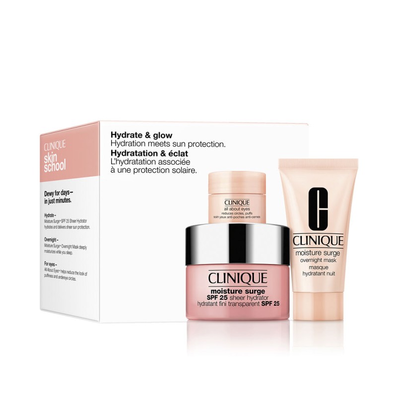 Clinique MOISTURE SURGE SPF25 LIGHT MOISTURIZING CREAM SET 3pcs