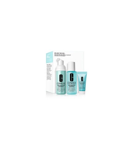 Clinique ANTI-BLEMISH SOLUTIONS 3-STEP SKIN CARE SYSTEM SET 3 pcs
