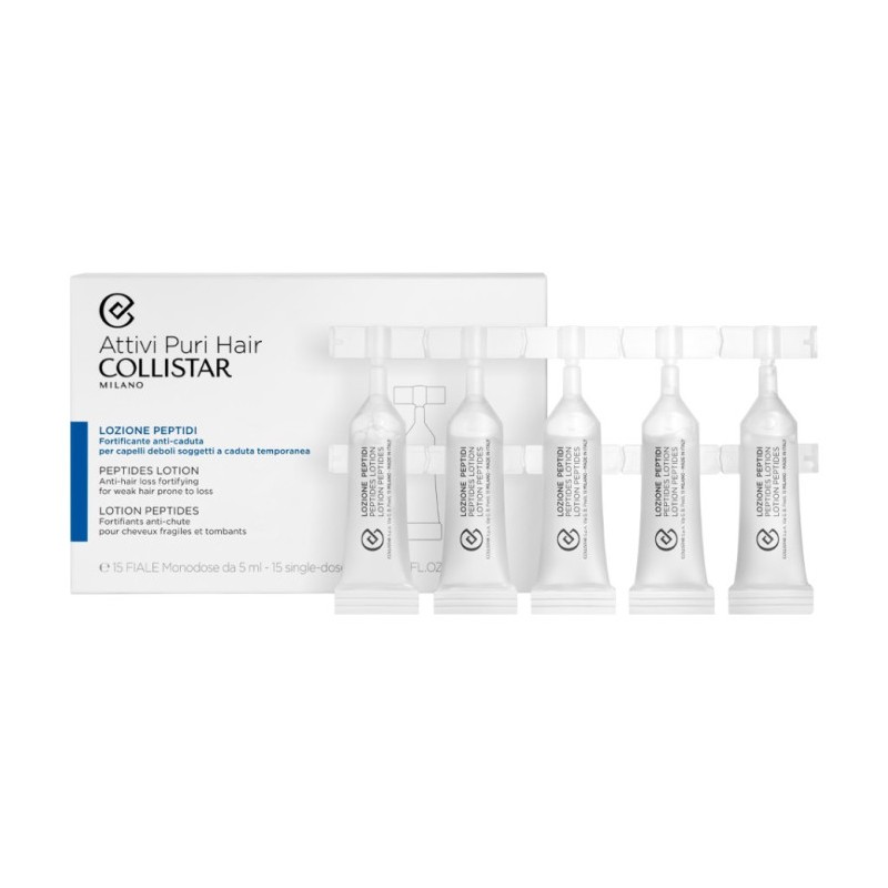 Collistar PEPTIDES anti-hair loss ampoules 15 x 5 ml