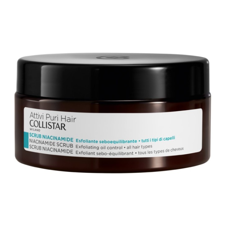 NIACINAMIDE SCRUB Exfoliating oil control for all hair types 250 ml