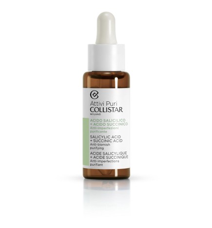 Collistar ATTIVI PURI salicylic + succinic drops 30 ml