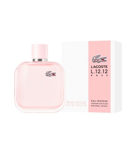 LACOSTE L.12.12 ROSE EAU FRAICHE edt vapo 100 ml