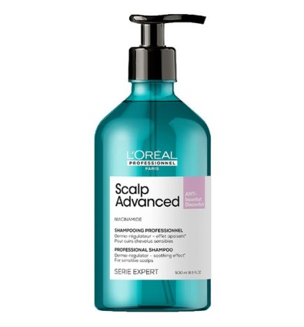 L'Oréal Professionel SCALP ADVANCED sensitive scalp shampoo 500 ml
