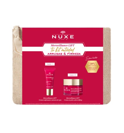 Nuxe MERVEILLANCE LIFT ANTI-AGING ROUTINE LIFT-FIRMNESS DAY & EYES CASE