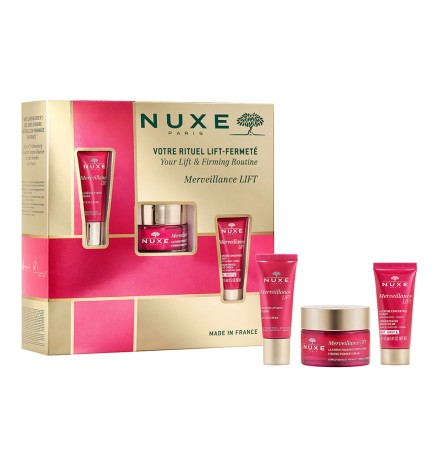 Nuxe MERVEILLANCE LIFT ANTI-AGING ROUTINE LIFT-FIRMNESS CREAM POWDER CASE