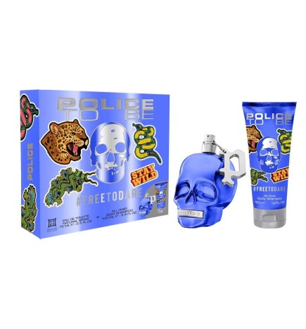Police TO BE FREE TO DARE MAN SET 2pcs