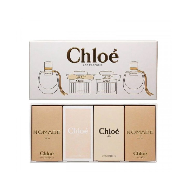 CHLOE LES PARFUMS MINIATURE SET 4x5ml