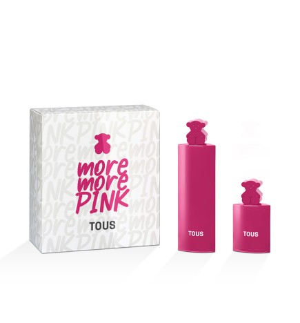 Tous MORE MORE PINK SET 2pcs