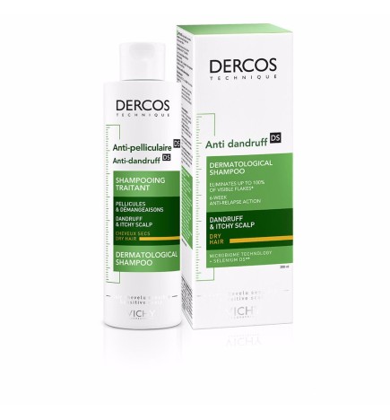 Vichy DERCOS anti-dandruff shampoo for dry hair 200 ml