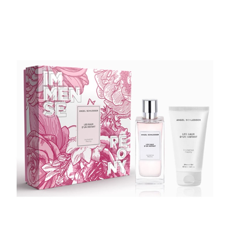 Angel Schlesser LES EAUX D'UN INSTANT IMMENSE PEONY EDT 100ml SET