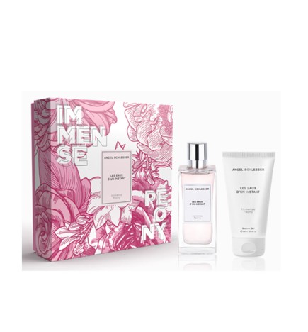 Angel Schlesser LES EAUX D'UN INSTANT IMMENSE PEONY EDT 100ml SET