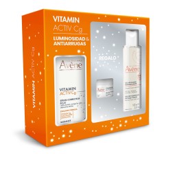Avène VITAMIN ACTIV CG SERUM + MICELLAR + CREAM CASE 3 pcs