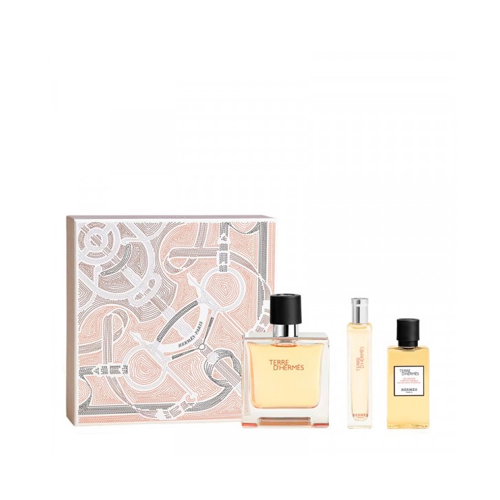 TERRE D'HERMES PARFUM 75ml SET