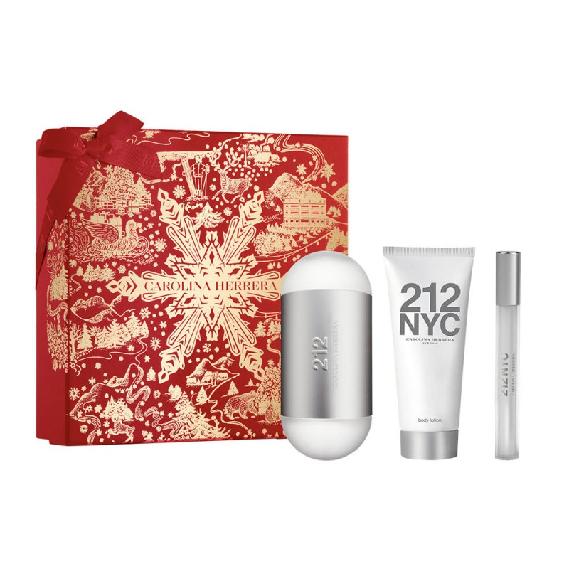 Carolina Herrera 212 NYC FOR HER EDT 100ml SET