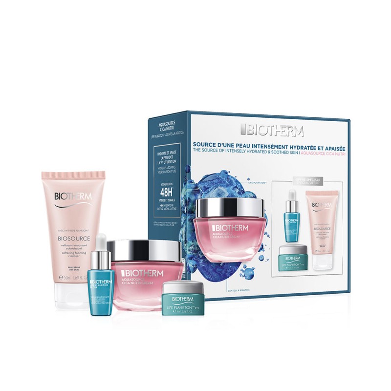Biotherm AQUASOURCE CICA NUTRI CREAM SET 4pcs