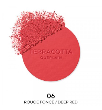 TERRACOTTA BLUSH  The Healthy Glow Powder Blush 06 Deep Reed