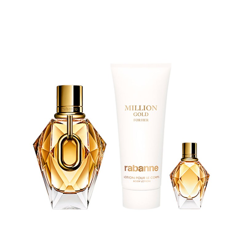 Paco Rabanne MILLION GOLD FOR HER 90ml SET