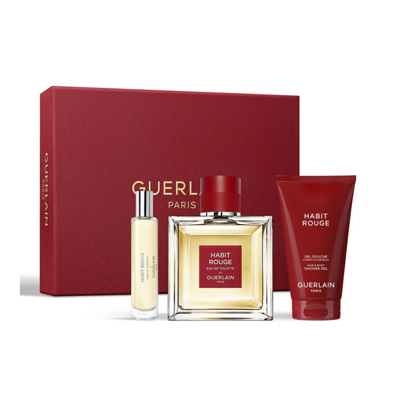Guerlain GUERLAIN HABIT ROUGE EDT 100ml SET