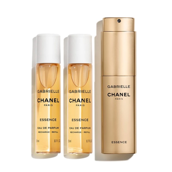 GABRIELLE ESSENCE Eau de Parfum Twist and Spray Refillable Bottle - 3x20ml