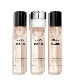 Chanel BLEU Eau de Toilette Twist And Spray REFILL - 3x20ml