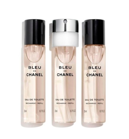 Chanel BLEU Eau de Toilette Twist And Spray REFILL - 3x20ml