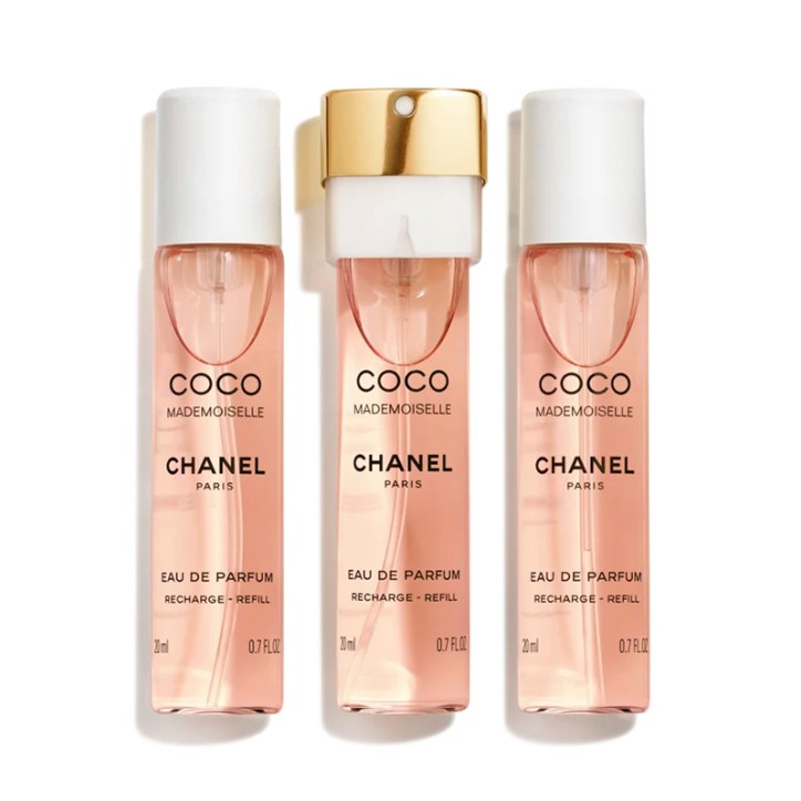 COCO MADEMOISELLE Eau de Parfum Twist and Spray REFILL - 3x20ml