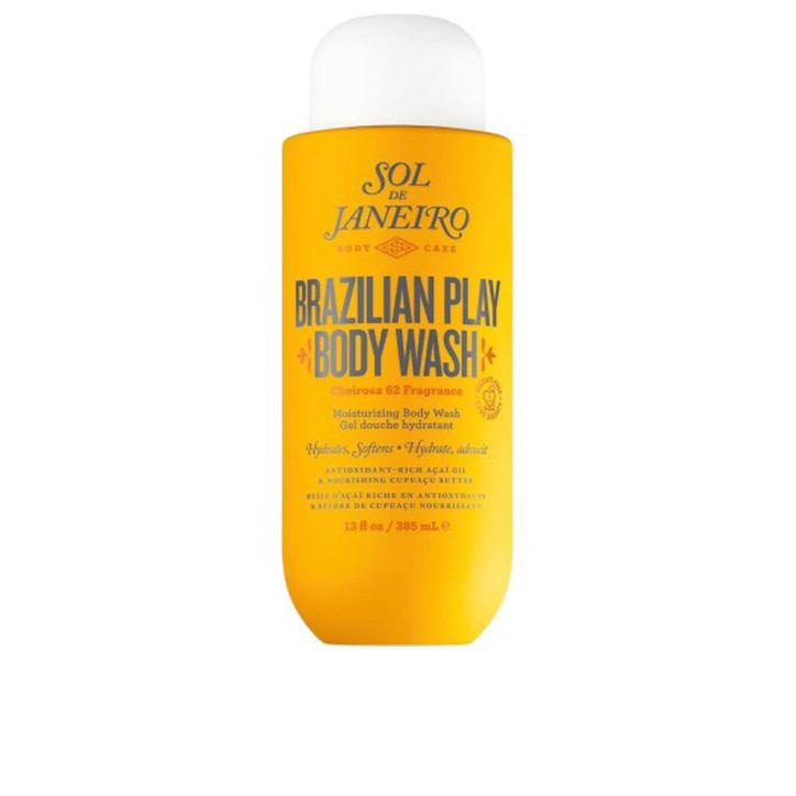 BRAZILIAN PLAY MOISTURIZING shower cream-gel - 385ml