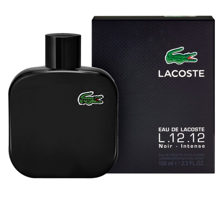 EAU DE LACOSTE L.12.12 NOIR POUR HOMME edt spray 100 ml