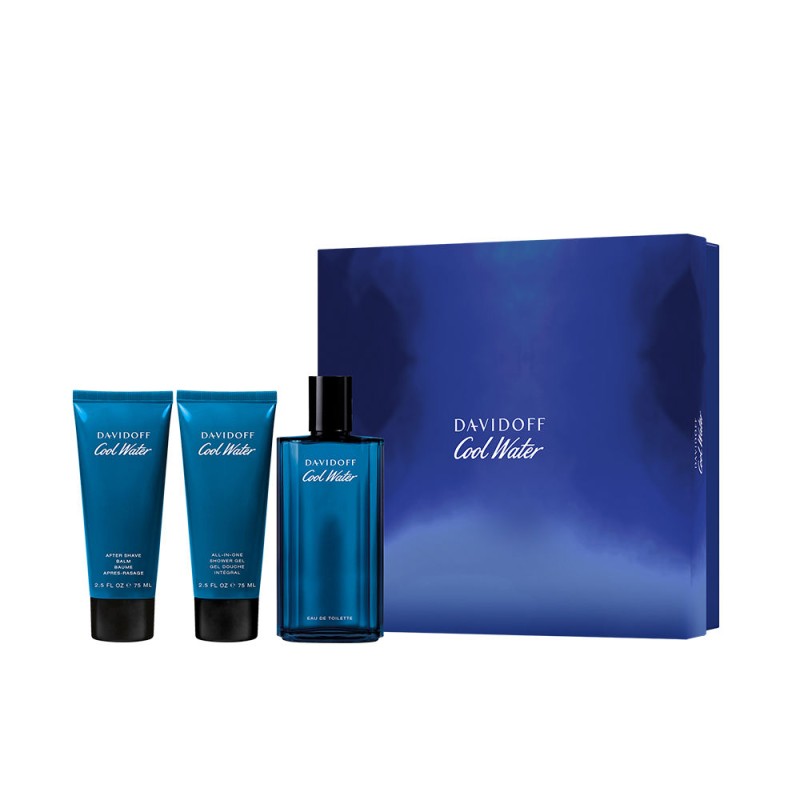 Davidoff COOL WATER EDT 125ml SET 3 pcs