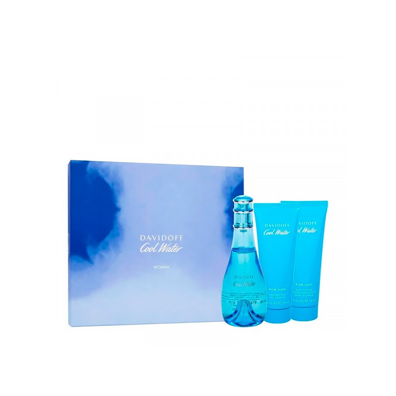 Davidoff DAVIDOFF COOL WATER WOMAN EDT 100ml SET