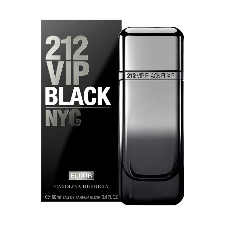 212 VIP MEN BLACK ELIXIR Eau de Parfum Elixir - 100ml 212 VIP MEN BLACK ELIXIR Eau de Parfum Elixir - 100ml