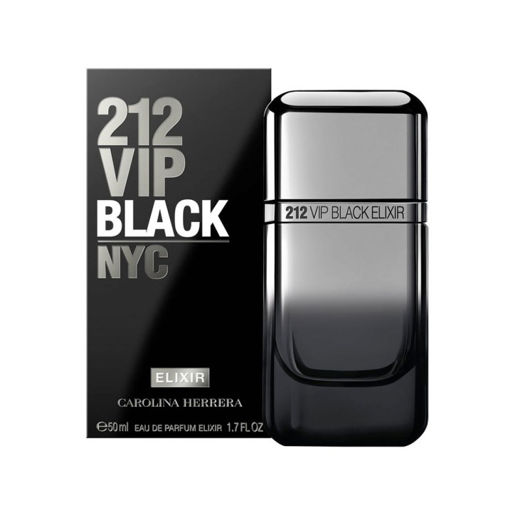 212 VIP MEN BLACK ELIXIR Eau de Parfum Elixir - 50ml 212 VIP MEN BLACK ELIXIR Eau de Parfum Elixir - 50ml