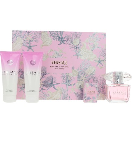 Versace BRIGHT CRYSTAL EDT 90ml SET